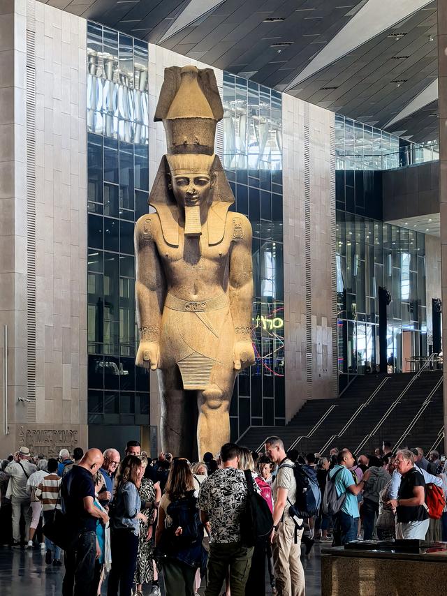 晚潮｜一馆览尽千年风华——大埃及博物馆纪游