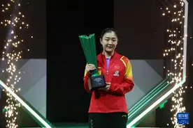 乒乓球——WTT沙特大满贯：陈梦女单夺冠图片