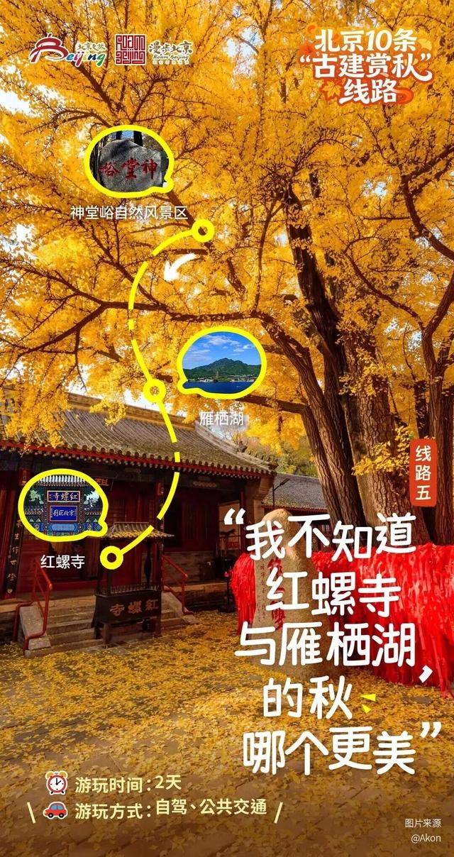 古建赏秋，才是北京的秋日限定