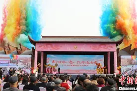 2024年新疆吐鲁番杏花季暨托克逊县第七届杏花季活动开幕图片
