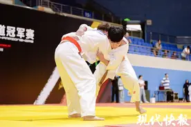 国内外小选手切磋技艺，南京柔道冠军赛在宁举行图片
