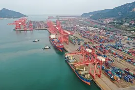 攀山赶海志连云——江苏连云港开放40年打造“一带一路”强支点图片