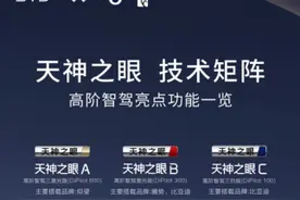一文详解比亚迪天神之眼技术矩阵图片
