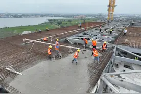全面封顶！ 长三角示范区重点项目苏州南站建设又有新进展图片