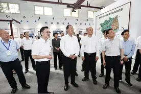 毛伟明在衡阳调研智能计量衡器产业园建设图片