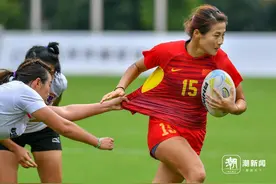 家门口的顶级赛事 亚洲7人制橄榄球系列赛杭州站开赛图片