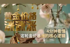 财晓得｜4分钟看懂这轮金价暴涨的核心逻辑