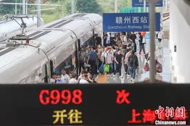 昌赣高铁、赣深高铁开通以来累计发送旅客超5500万人次图片