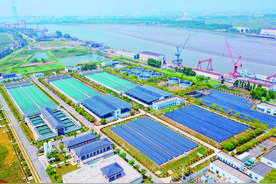 江苏如皋：屋顶光伏发电站助力绿色发展图片