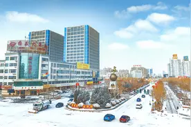 【图片新闻】雪后嘉峪关呈现“瑞雪兆丰年”美好意境图片