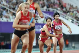 （体育）田径——世界接力赛：中国队无缘直通东京世锦赛女子4x400米接力参赛资格图片