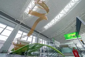 艺术＋科技！双流机场T1航站楼“巴蜀韵味”浓图片