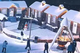 河南新乡一4A级景区被吐槽“用假雪冒充真雪”，回应称确系人造图片