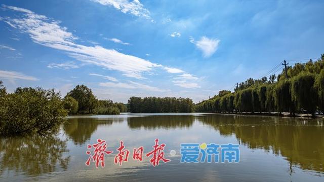 一年四季 泉在济南丨雨润玉符河 ，水位上涨绘就生态新景