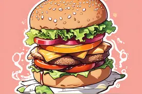 汉堡：终于被正名了！吃饭需要五色俱全，中医认证汉堡属于健康食物图片