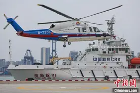 中国目前有救捞船舶217艘、救助航空器32架图片