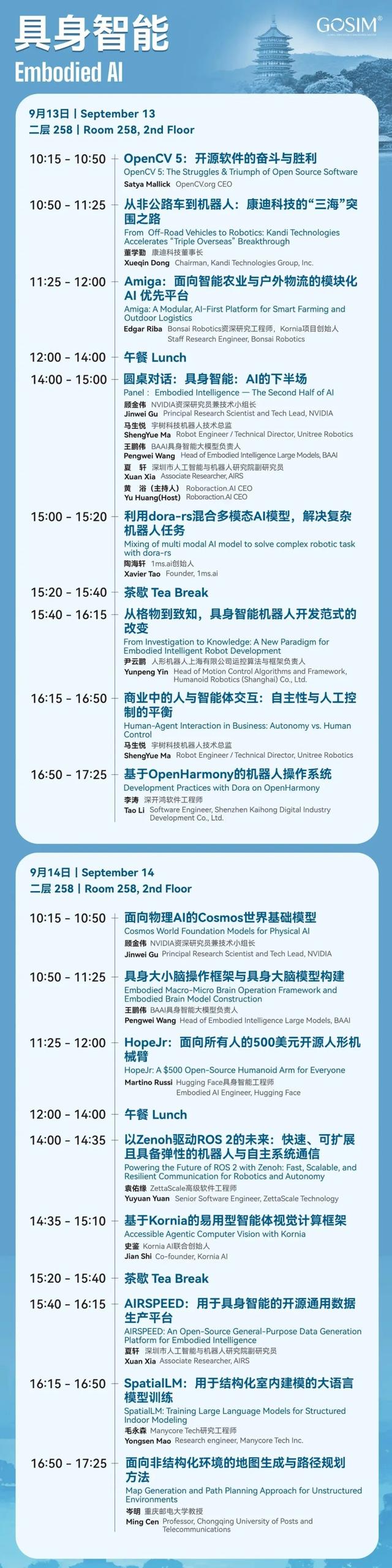 倒计时 6 天！GOSIM HANGZHOU 2025 全日程官宣