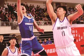 吉林省实验中学男篮勇夺中国高中篮球联赛北区冠军图片