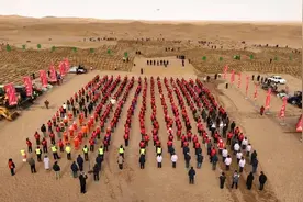 “三北”工程 | 内蒙古吹响春季防沙治沙冲锋号图片