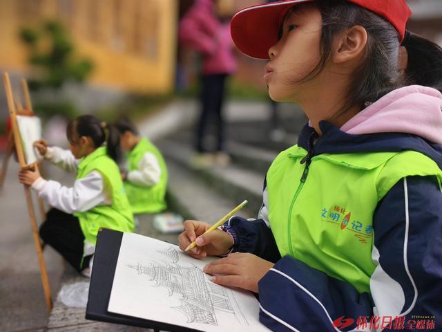 小记者丨文明小记者绘出怀化文旅美