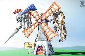 贸易保护主义必将撞南墙图片