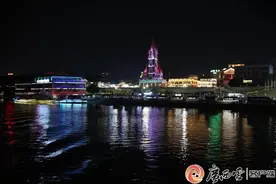 综合整治成效明显 全国网媒聚焦南宁打卡新地标——百里秀美邕江图片