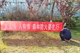 威海草庙子镇：坚守“寒衣节”防火岗，文明祭祀树新风图片