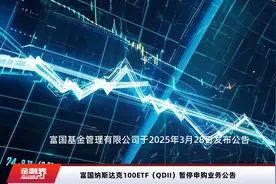 富国纳斯达克100ETF（QDII）暂停申购业务公告视频封面