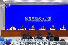 发放超3.3亿元消费补贴 文化和旅游部推出多项消费便利措施图片