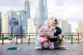 萌犬化身为“最佳模特” 外滩艺术季点亮“上海之夏”图片