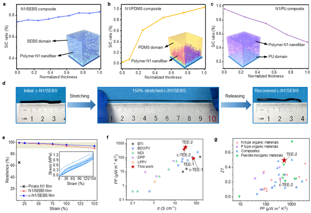 首创“N型热电弹性体” 让橡胶“发电” 青岛科技大学一研究成果在《Nature》正刊发表