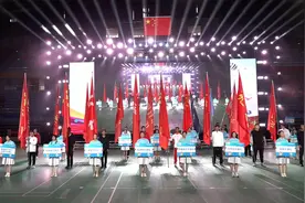 共产生金牌541枚，聊城市第三届运动会闭幕图片