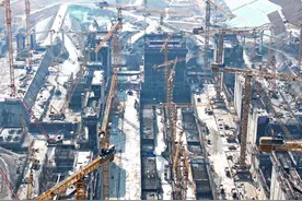 新春走基层丨广西：平陆运河冬日忙施工图片
