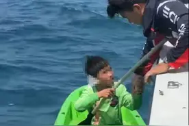 惊险！10岁“小孩哥”独自海钓睡着，在海上漂流一天一夜到三亚图片