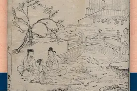 一帧蜀籍|西湖十景之花港观鱼图片