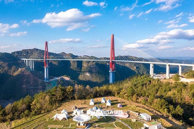 G视觉｜来龙里河大桥上“云端漫步” 邂逅贵州山水画