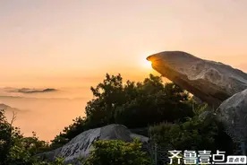 泰山日出，美景如仙境一般图片