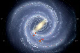 星空有约｜我国科学家“看见”银河系旋臂巨分子云诞生过程图片
