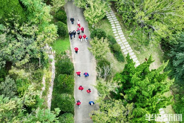 登高赏秋庆重阳，2025第三届青岛重阳登高健身活动圆满举办