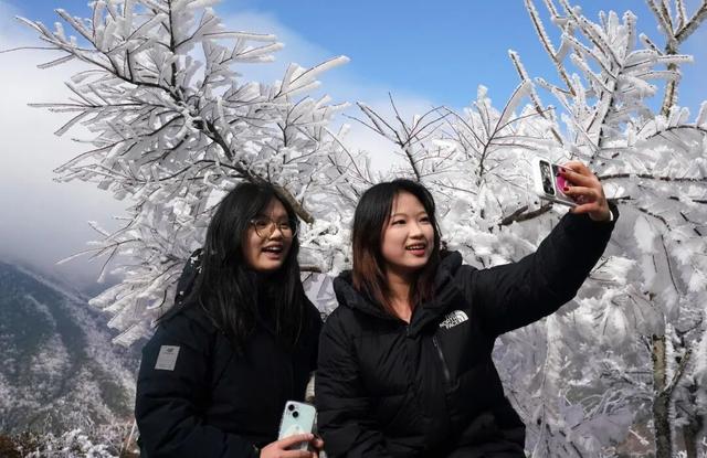 多图直击融水雾凇美景