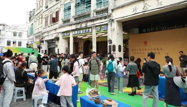 寻韵白沙境 共赴“啦奥门” 白沙山兰文化预热活动燃动海口骑楼