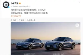 小米官宣SUV新车，照片曝光！但名字不叫SU8图片