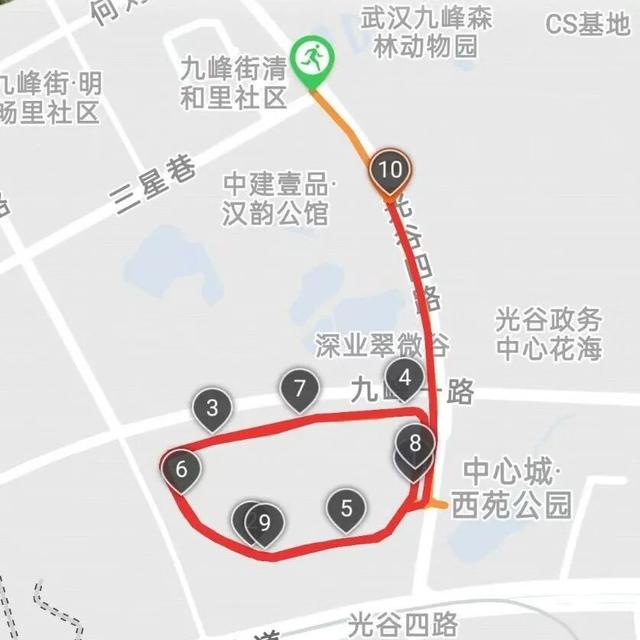 九峰山“画猪”、二妃山赏景，8条光谷跑友私藏路线等你来体验→