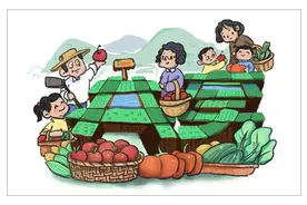 人民热评：“共享菜园”带火休闲新经济图片