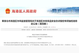 河北省秦皇岛市海港区市场监督管理局关于海港区本级食品安全你点我检专项抽检信息的公告（第四期）图片