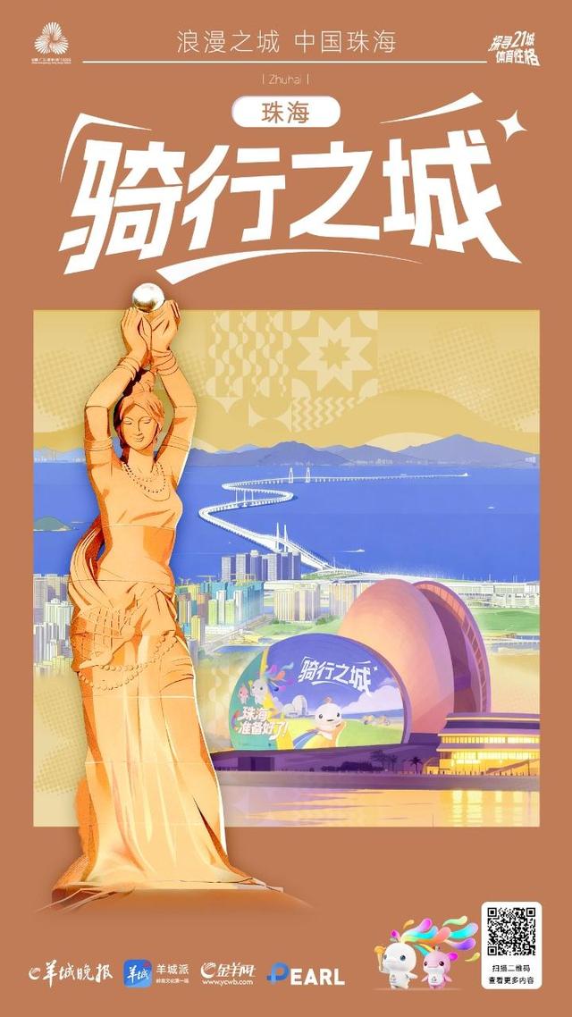 海报丨探寻广东21城体育性格：珠海篇