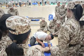 桂林医科大学开展心肺复苏持证应急救护集中培训图片