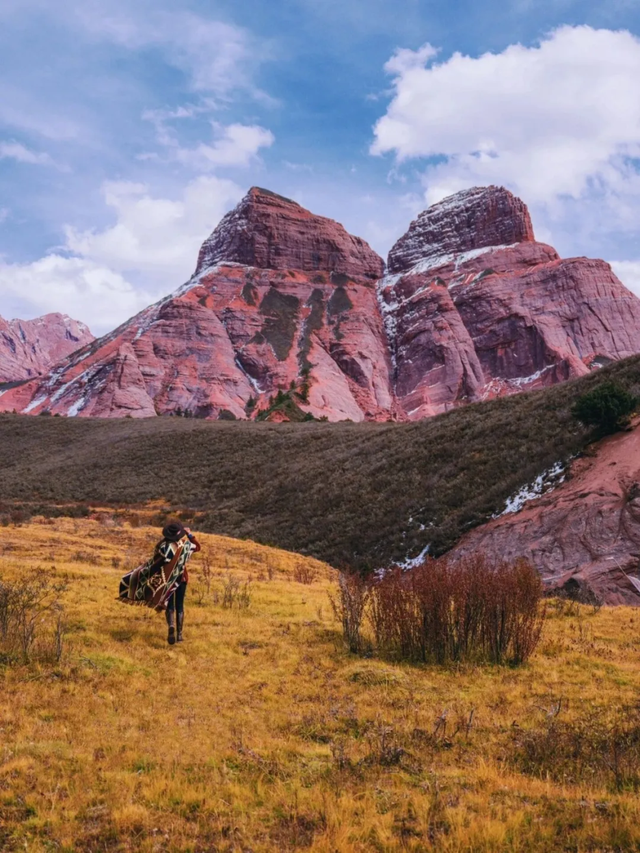 甘孜雪后的浓颜，是这里给的!