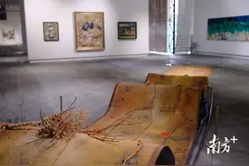 以画笔搭建粤疆美术交流桥梁，广州美院举办援疆画展图片