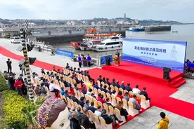 “重走海丝路之遇见妈祖”活动仪式在湄洲岛举行图片